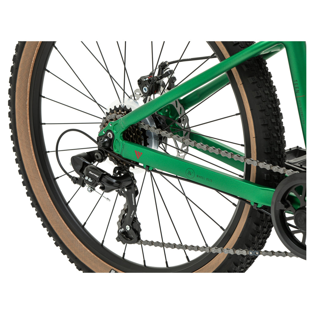 Vélo enfant Welt Brave 1.0 24 MD 2026 Vert sapin