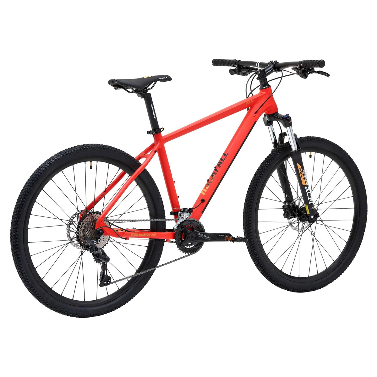 VTT WELT Rockfall 4.0 2024 27.5 Rouge Feu